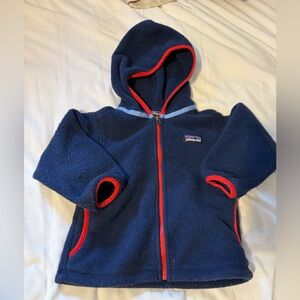 Patagonia 12-18m Synchilla Navy Jacket